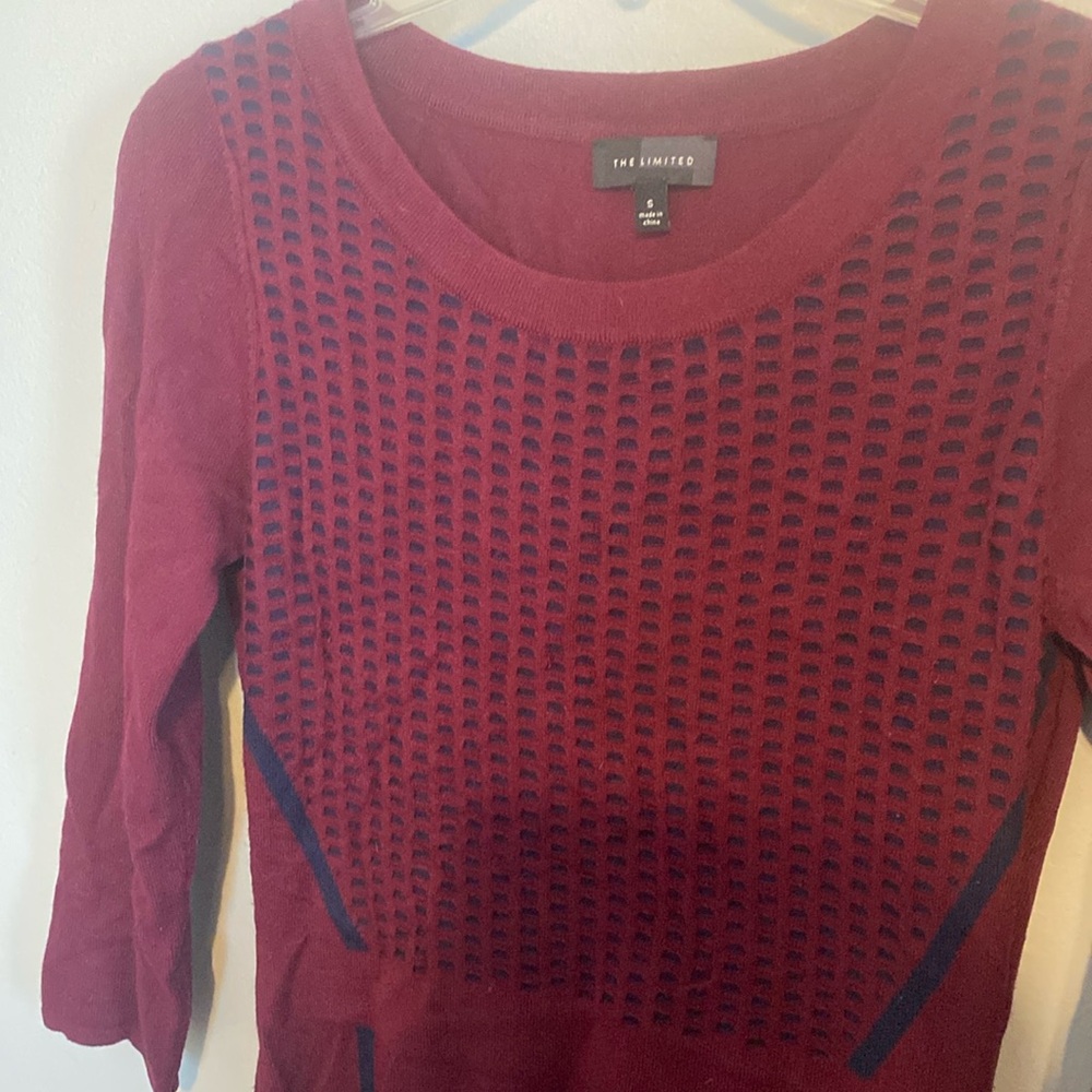Sweater dress- 3/4 sleeve